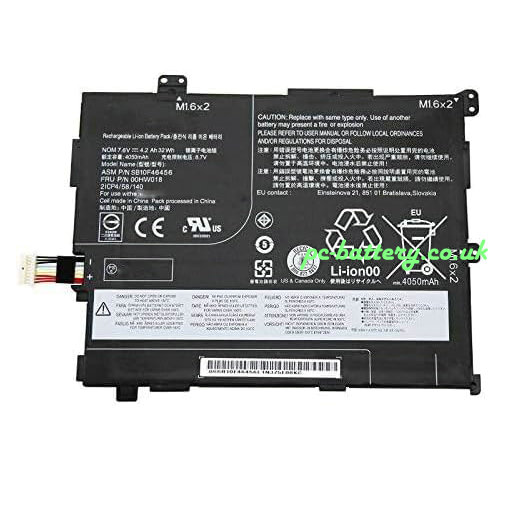 Li-ion Battery for Lenovo SB10F46455  