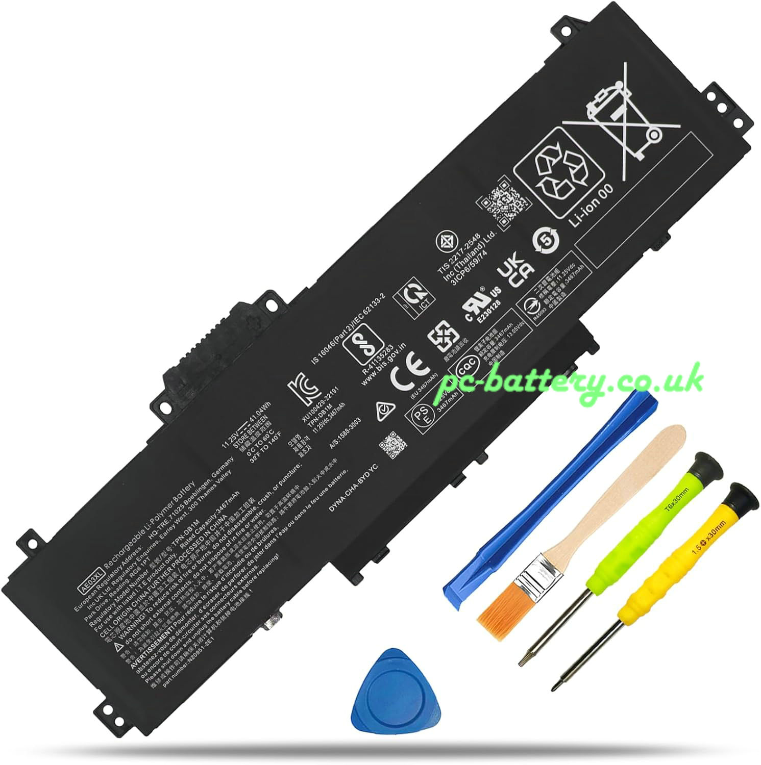 battery for HP Laptop 15-FD0025ST +