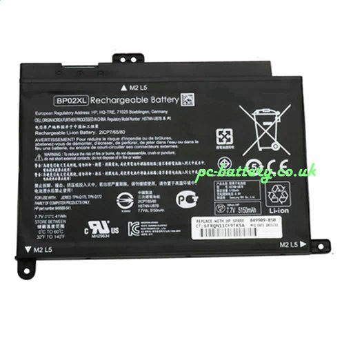 battery for HP BP02XL