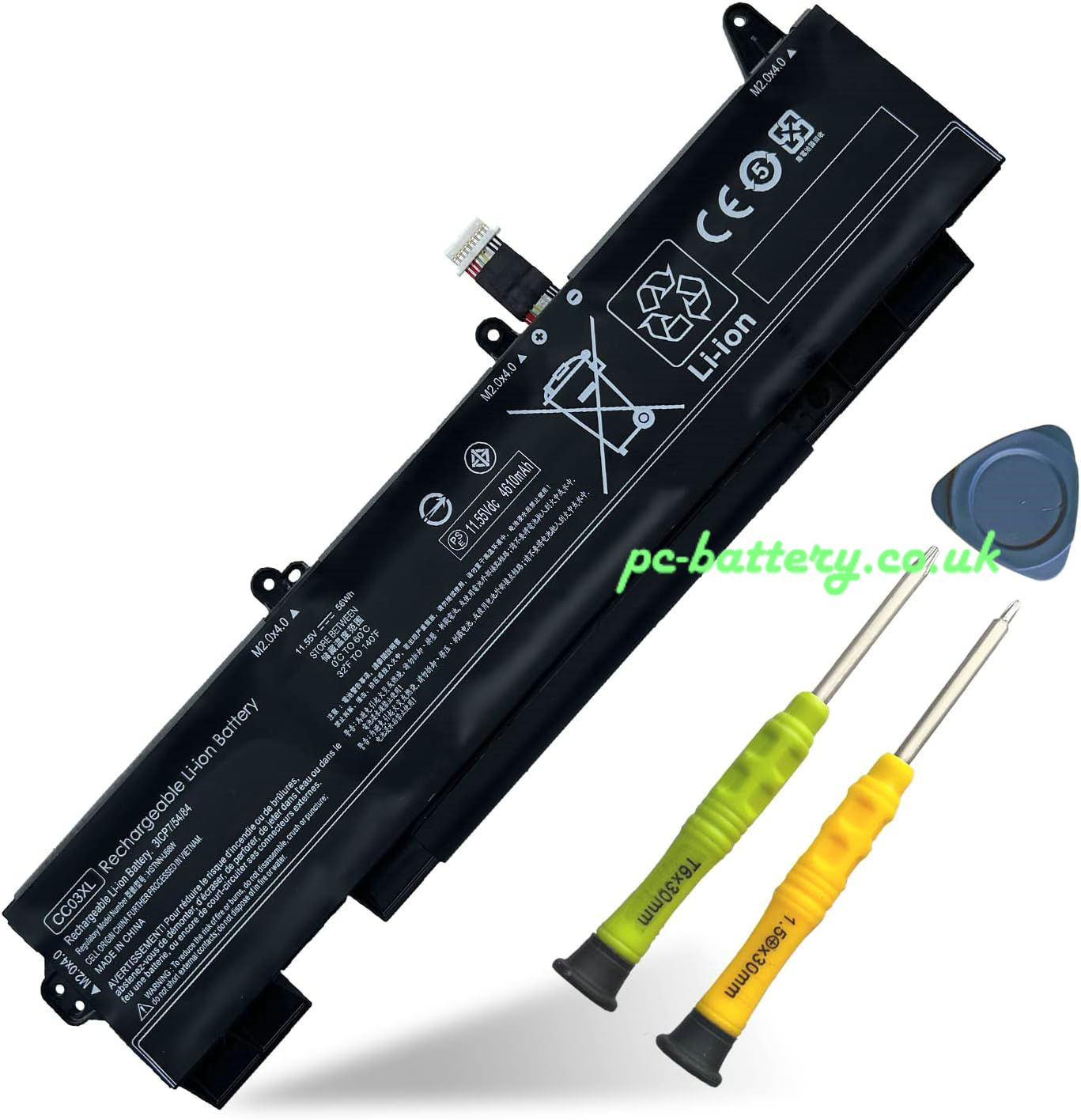 battery for HP EliteBook 850 G7 1J6F3EA +
