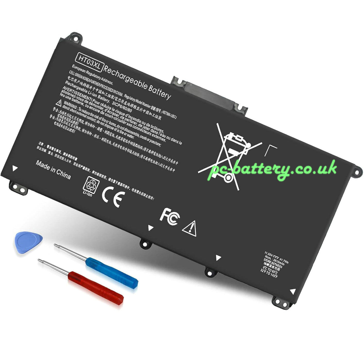 laptop battery for HP HT03XL