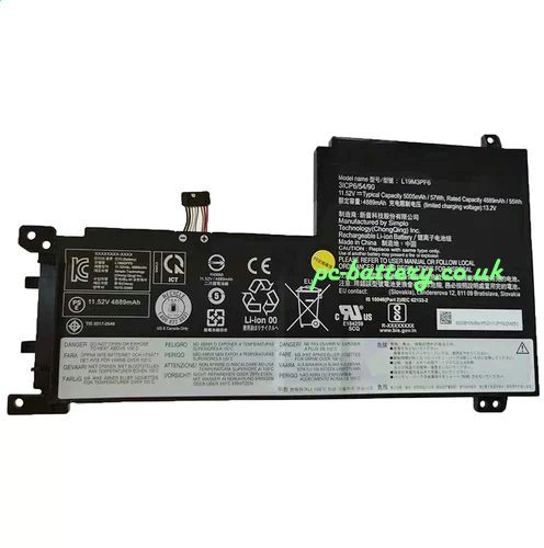 laptop battery for Lenovo L19C3PF4