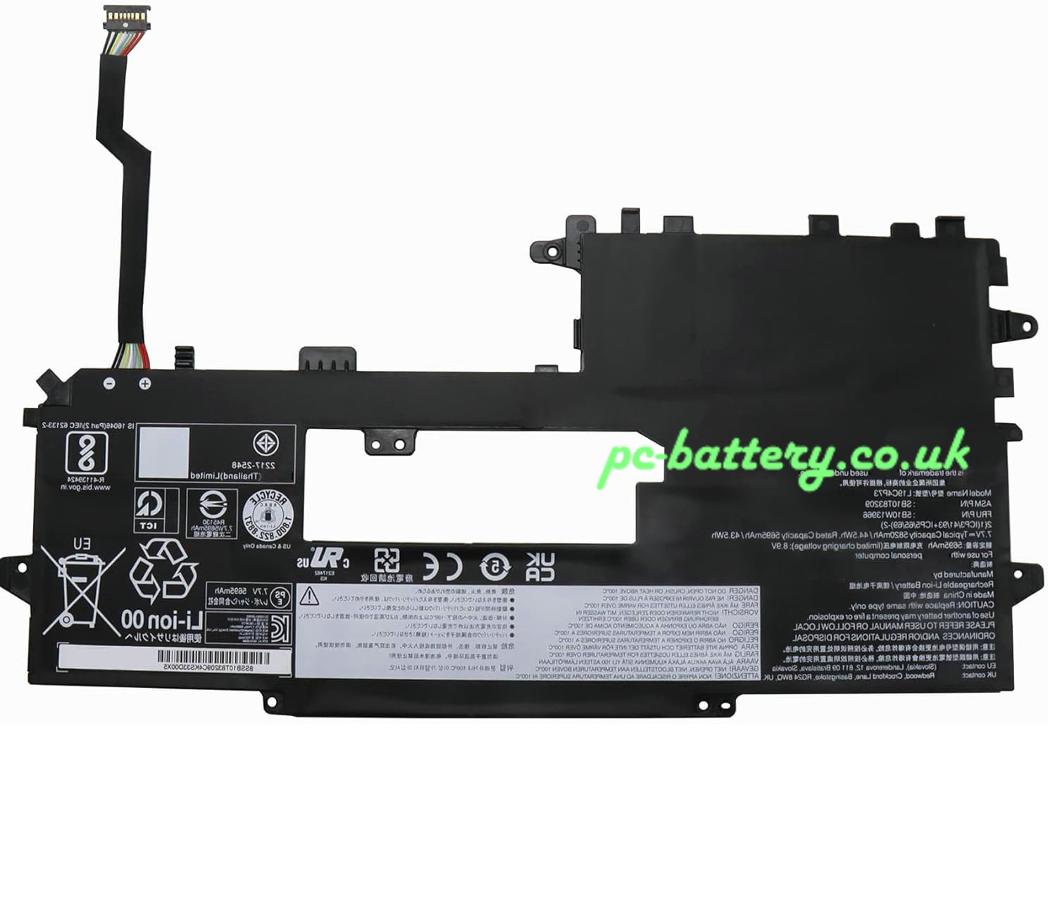 laptop battery for Lenovo ThinkPad X1 Titanium Yoga  