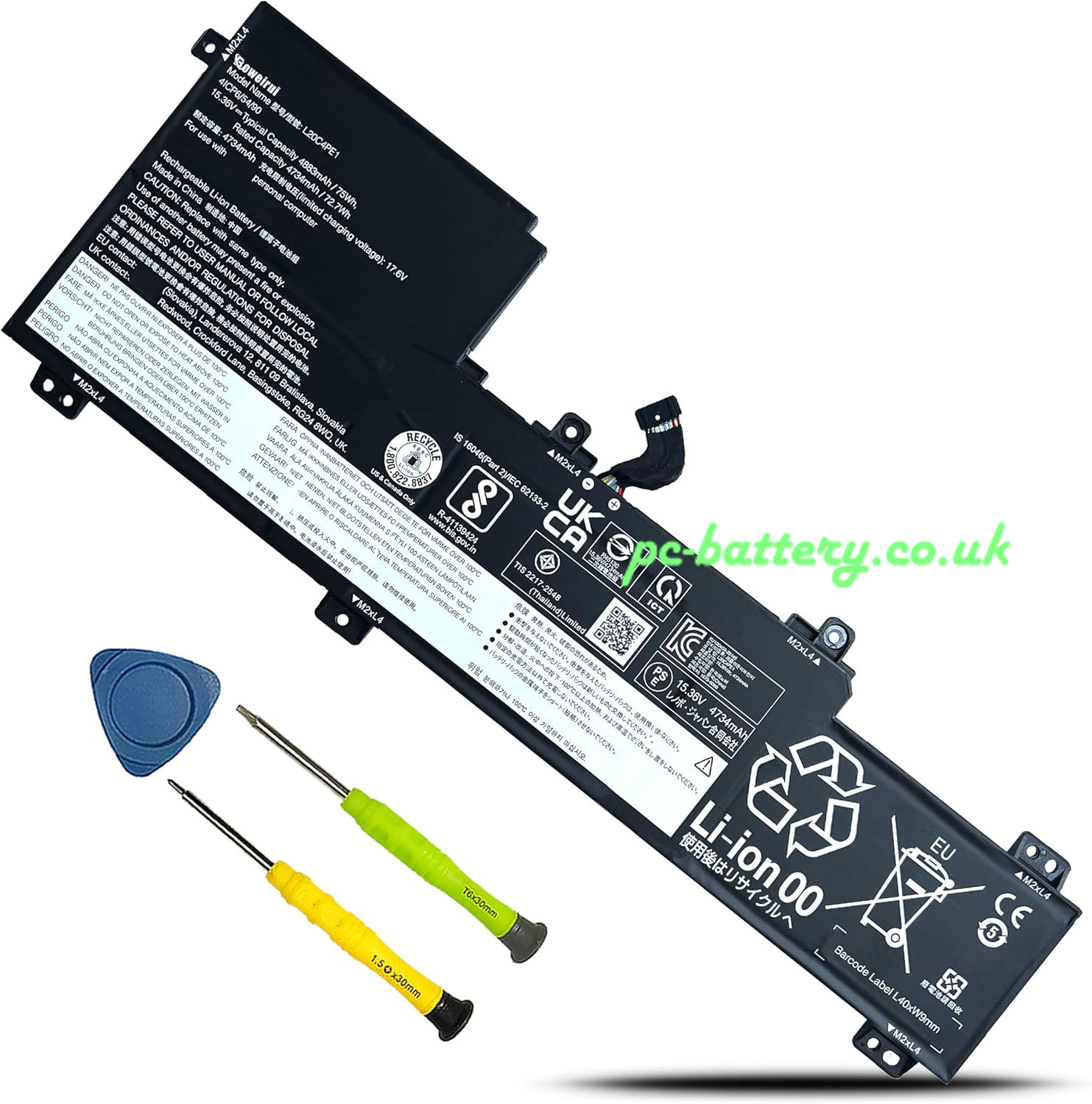 laptop battery for Lenovo XIAOXIN Pro 16  