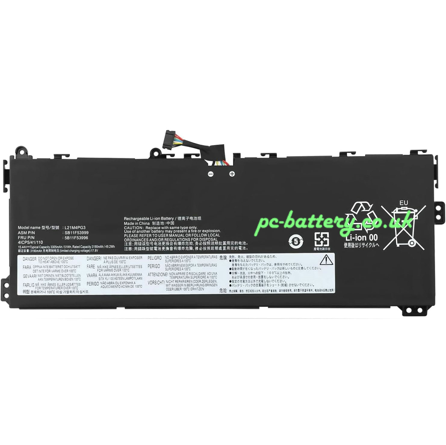 Li-ion Battery for Lenovo L21L4PG3  