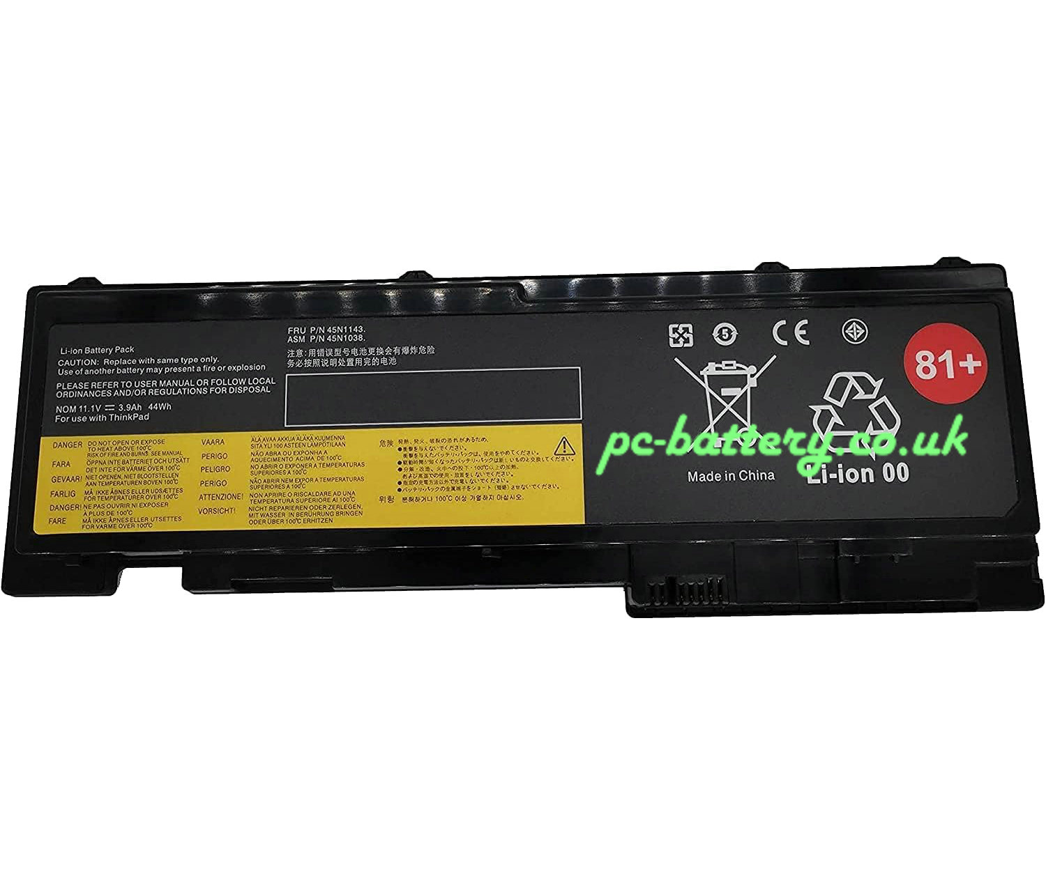 Li-ion Battery for Lenovo ThinkPad T420SI