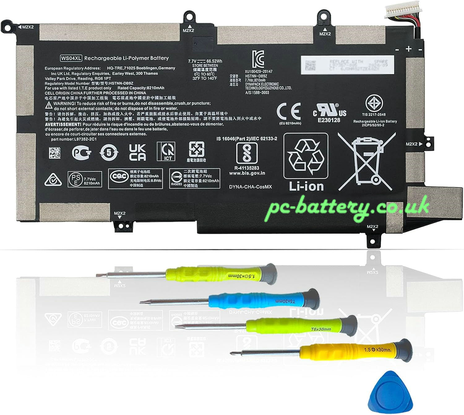 battery for HP L97357-005  