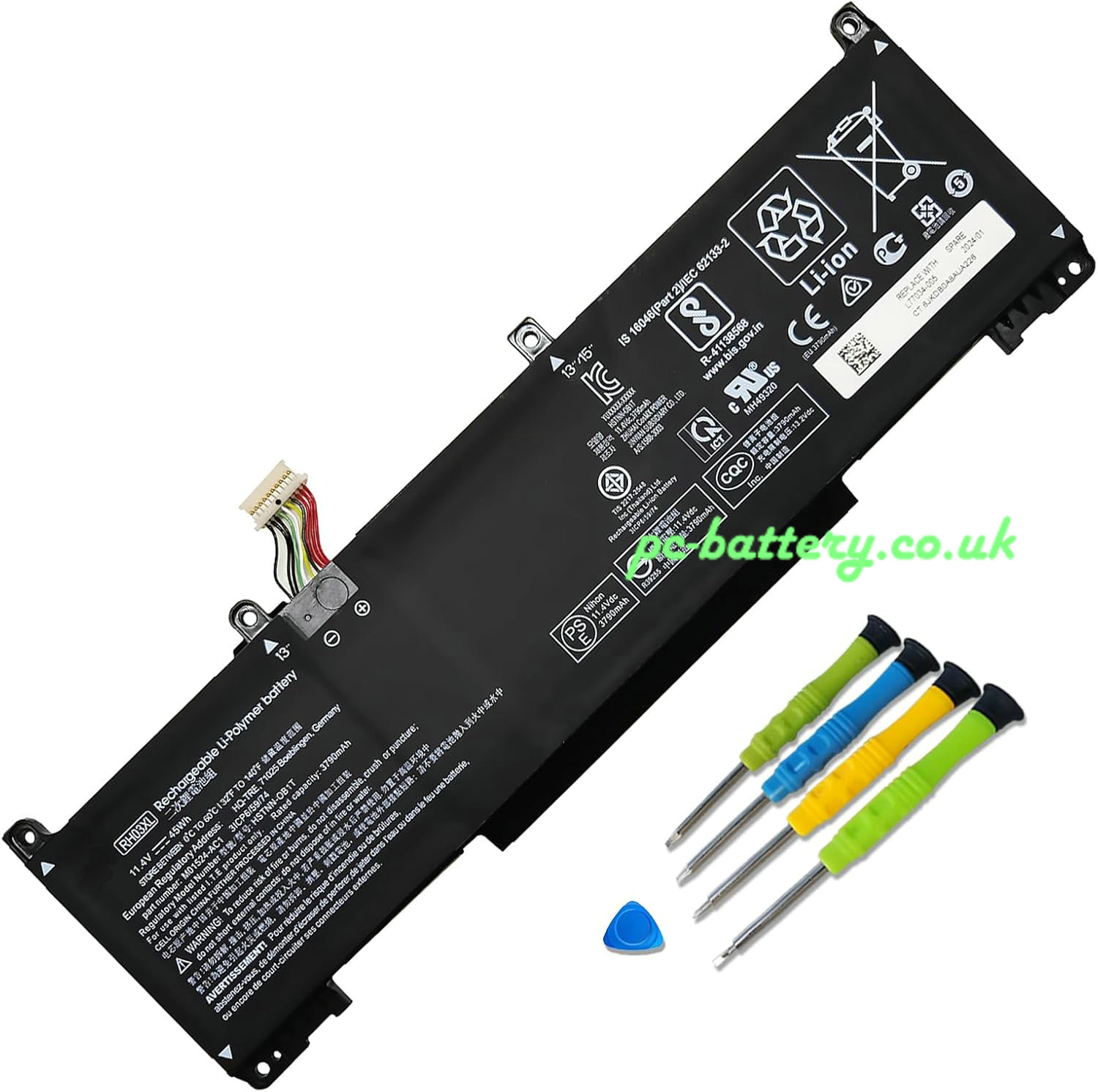 battery for HP EliteBook 660 G11 +