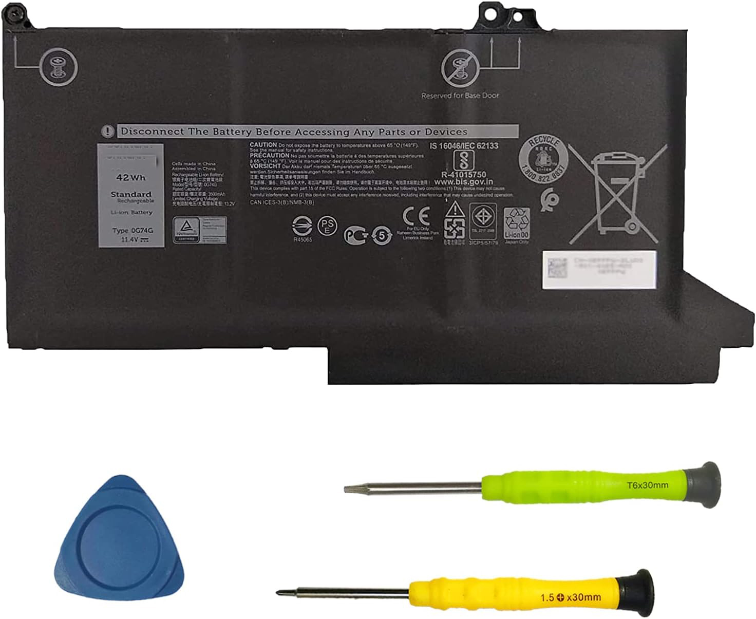 battery for DELL latitude 7300